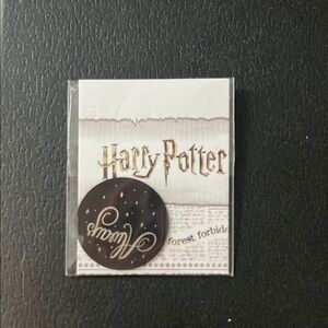 Warner Bros. Harry Potter Origami Owl plate  - Black and Silver